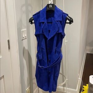 Banana Republic Royal Blue Outerwear （brand new)